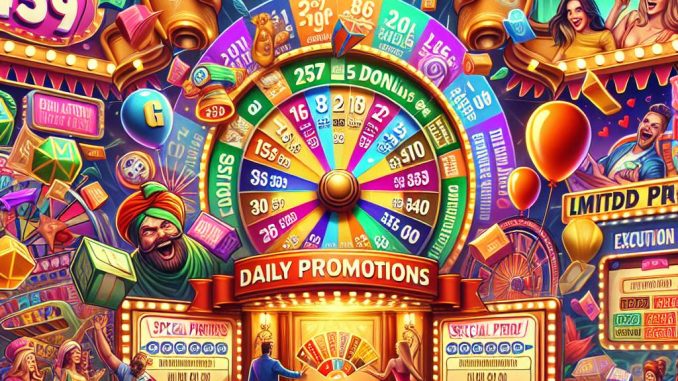 Slotin Günlük Promosyon ve Özel Kampanyalar ile Kazanın! Slotin Günlük Promosyon ve Özel Kampanyalar ile Kazanın!
